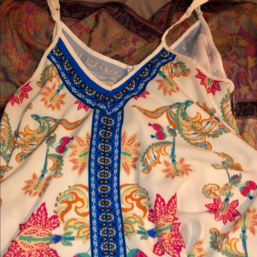 BEAUTIFUL PRINTED TANK/BLOUSE